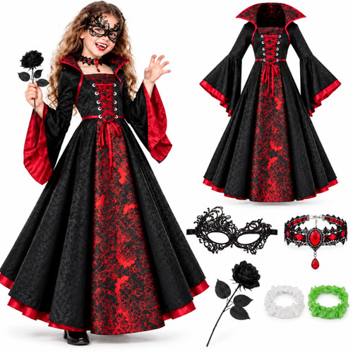Girls vampire halloween - girls,