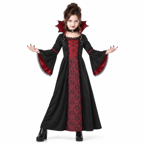 Deluxe girls vampire costume - girls,