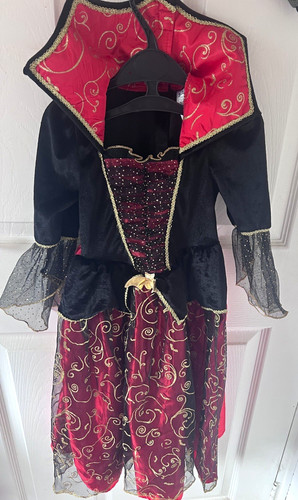 Girls halloween vampire dress - vampire,