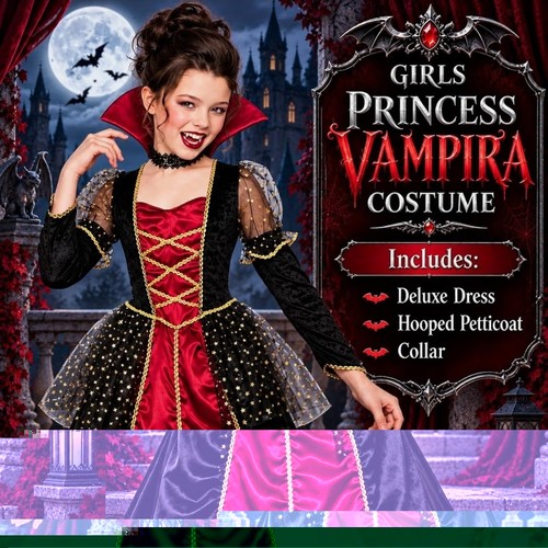 Wicked costumes girls vampire - girls,