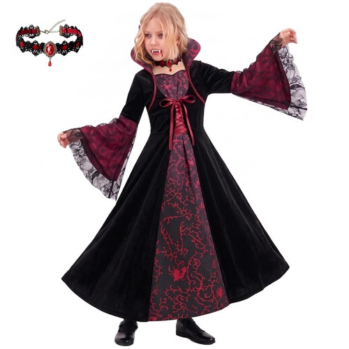 Girls halloween royal - royal, vampire
